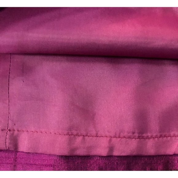 Vintage Laundry by Shelli Seagal Dress Womens 4 Used Magenta Silk - Picture 15 of 16
